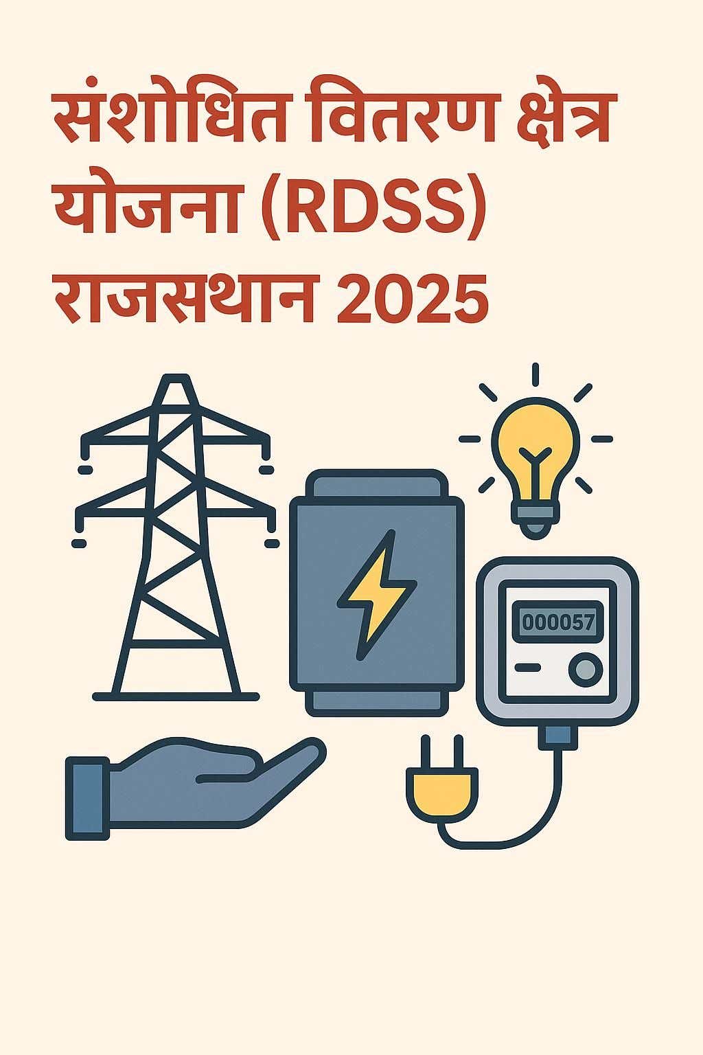 संशोधित वितरण क्षेत्र योजना (RDSS) – राजस्थान | उद्देश्य, लाभ, विशेषताएँ, कार्यान्वयन, वित्त पोषण, राजस्थान में प्रगति